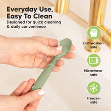 Load image into Gallery viewer, 3-Pack Prep Baby Spoons (Sage)