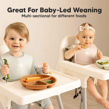 Load image into Gallery viewer, 3-Pack Prep Silicone Suction Plates (Rain)