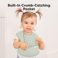 Load image into Gallery viewer, 3-Pack Presto Waterproof Bibs (Fleur)