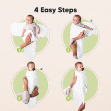 Load image into Gallery viewer, 3-Pack Soothe Zippy Swaddle Wrap (Bunnies)