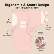 Load image into Gallery viewer, 3-Pack Soothe Zippy Swaddle Wrap (Daffodil)