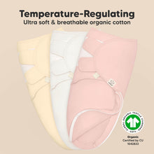 Load image into Gallery viewer, 3-Pack Soothe Zippy Swaddle Wrap (Daffodil)