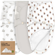 Load image into Gallery viewer, 3-Pack Soothe Zippy Swaddle Wrap (The Wild 2)