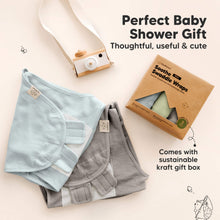 Load image into Gallery viewer, Perfect Baby Shower Gift, thoughtful, useful, and cute, comes with a sustainable kraft gift box.