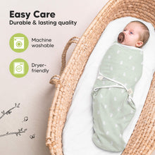 Load image into Gallery viewer, 3-Pack Soothe Swaddle Wraps (Bunnies)