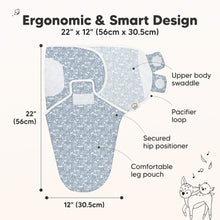 Load image into Gallery viewer, 3-Pack Soothe Swaddle Wraps (Excavation)