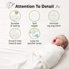 Load image into Gallery viewer, 3-Pack Soothe Swaddle Wraps (Soft White)