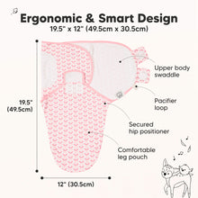 Load image into Gallery viewer, 3-Pack Soothe Swaddle Wraps (Blossom)