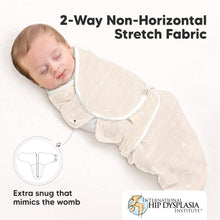 Load image into Gallery viewer, 2-Way Non-Horizontal Stretch Fabric
Extra snug that mimics the womb
International Hip Dysplasia Institute