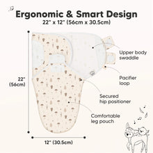 Load image into Gallery viewer, 3-Pack Soothe Swaddle Wraps (Nibbles/Bruce)