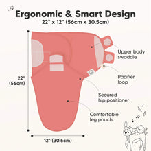 Load image into Gallery viewer, 3-Pack Soothe Swaddle Wraps (Vivacious)