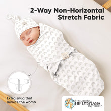 Load image into Gallery viewer, 3-Pack Soothe Swaddle Wraps with Knot Hats (Shifts)