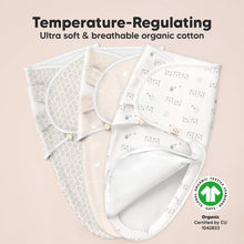 Load image into Gallery viewer, Temperature-regulating organic cotton product on a beige background