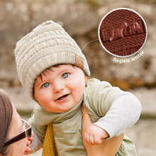 Load image into Gallery viewer, 3-Pack Warmzy Baby Beanies (Cloud)