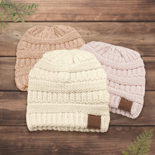 Load image into Gallery viewer, 3-Pack Warmzy Baby Beanies (Pale, M)