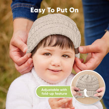 Load image into Gallery viewer, 3-Pack Warmzy Baby Beanies (Pecan, M)