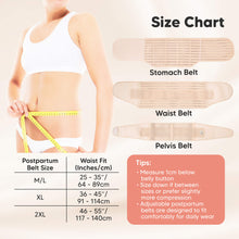 Load image into Gallery viewer, Revive 3-in-1 Postpartum Recovery Support Belt (Classic Ivory)