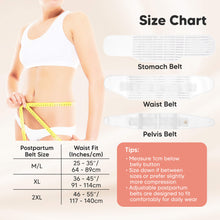 Load image into Gallery viewer, Revive 3-in-1 Postpartum Recovery Support Belt (Matte White)