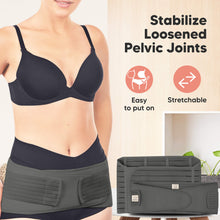Load image into Gallery viewer, Revive 3-in-1 Postpartum Recovery Support Belt (Mystic Gray)