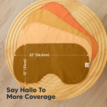 Load image into Gallery viewer, 4-Pack Hallo Burp Cloths (Phase)