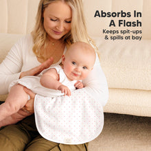 Load image into Gallery viewer, 4-Pack Hallo Burp Cloths (Blush)