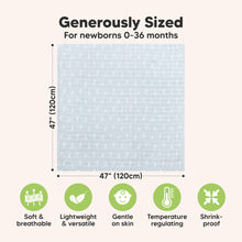 Load image into Gallery viewer, Lumi Muslin Swaddle Blankets (Bloom)