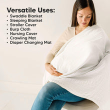 Load image into Gallery viewer, Lumi Muslin Swaddle Blankets (Soft White)