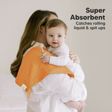 Load image into Gallery viewer, 5-Pack Lumi Muslin Burp Cloths (Sahara)