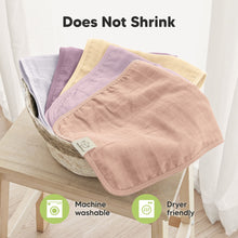 Load image into Gallery viewer, 5-Pack Lumi Muslin Burp Cloths (Sahara)