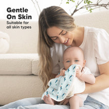 Load image into Gallery viewer, Softe Muslin Baby Burp Cloth (Wildscape)