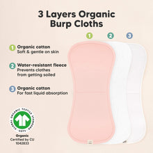 Load image into Gallery viewer, Urban Burp Cloths (Flora Dew)