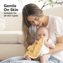 Load image into Gallery viewer, Softe Muslin Baby Burp Cloth (Beach Day)