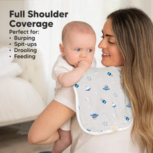 Load image into Gallery viewer, Softe Muslin Baby Burp Cloth (Cosmo)