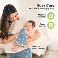 Load image into Gallery viewer, Softe Muslin Baby Burp Cloth (Dreamers)