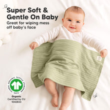 Load image into Gallery viewer, 6-Pack Shea (Stria) Burp Cloths