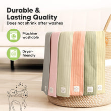 Load image into Gallery viewer, 6-Pack Shea (Stria) Burp Cloths