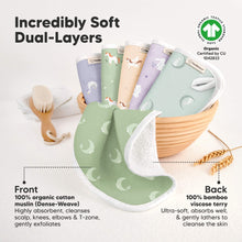 Load image into Gallery viewer, 6-Pack Cami Baby Washcloths (Lunaris)