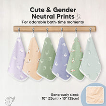 Load image into Gallery viewer, 6-Pack Cami Baby Washcloths (Lunaris)
