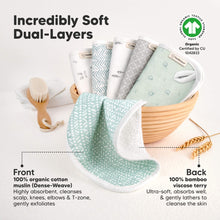 Load image into Gallery viewer, 6-Pack Cami Baby Washcloths