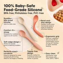 Load image into Gallery viewer, 6-Pack Prep Baby Spoons (Roseate)