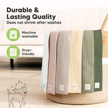 Load image into Gallery viewer, 6-Pack Shea (Stria) Burp Cloths