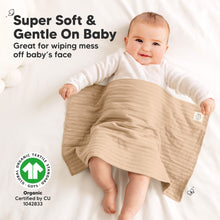 Load image into Gallery viewer, 6-Pack Shea (Stria) Burp Cloths (Rosewood)