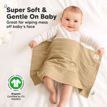 Load image into Gallery viewer, 6-Pack Shea (Stria) Burp Cloths (Terracotta)
