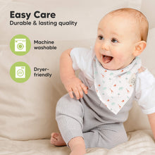 Load image into Gallery viewer, 8-Pack Organic Bandana Bibs (Builders)
