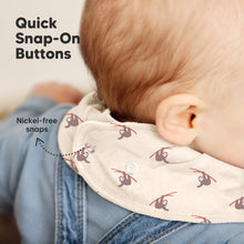 Load image into Gallery viewer, 8-Pack Organic Bandana Bibs (Builders)
