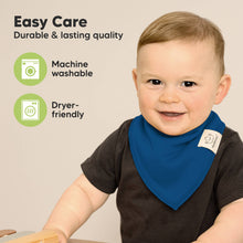 Load image into Gallery viewer, 8-Pack Organic Bandana Bibs (Coastline)