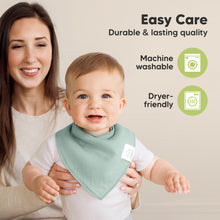 Load image into Gallery viewer, 8-Pack Organic Bandana Bibs (Roarsome)