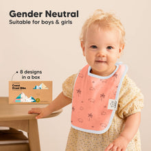 Load image into Gallery viewer, 8-Pack Coast Drool Bibs (Lunaris)