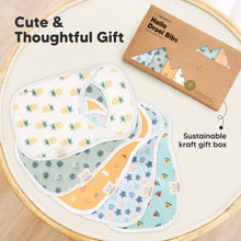 Load image into Gallery viewer, 8-Pack Hallo Drool Bibs (Mesozoic)