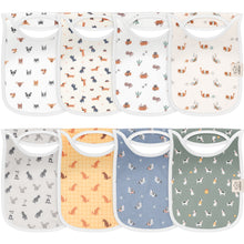 Load image into Gallery viewer, 8-Pack Hallo Drool Bibs